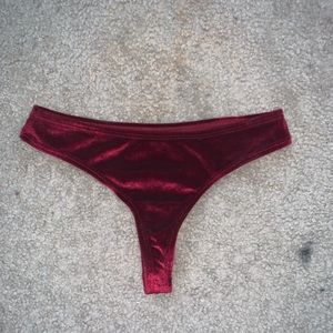 Boutine La velvet bikini bottoms